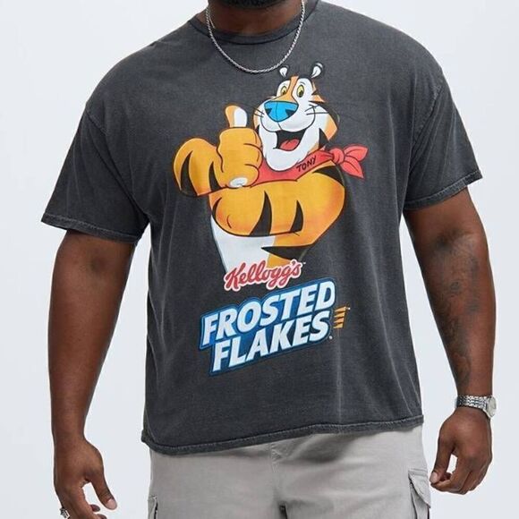 Kellogg'S Other - Kellogg's Frosted Flakes Oversized Short Sleeve T-shirt -R